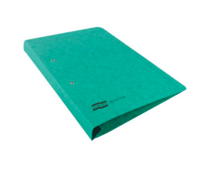 Exacompta Europa Spiral Files A4 Green (25 Pack) 